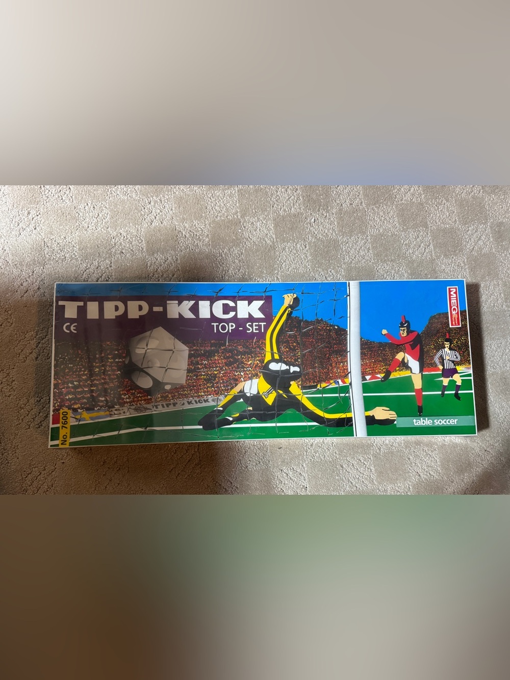 Brand new Tipp-Kick Top - Set No. 7600 Table Soccer SEALED